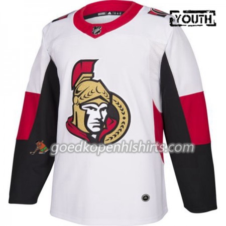 Ottawa Senators Blank Adidas Wit Authentic Shirt - Kinderen